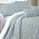 Tivoli Mini Printed 5 Piece Bed Spread, Gray, King