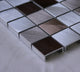 Legion Furniture 11.75"x11.75" Seashell Aluminum Tile