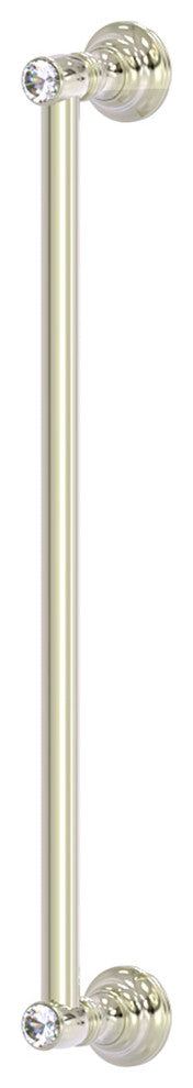 Carolina Crystal 18" Refrigerator Pull, Polished Nickel