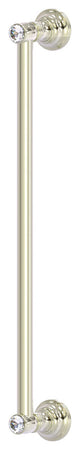 Carolina Crystal 18" Refrigerator Pull, Polished Nickel