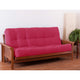 Blazing Needles Renewal 10" Twill Full Futon Mattress, Berry Berry