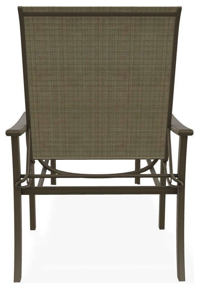 St. Catherine Sling 4-Position Outdoor Chaise Lounge, Elevation Stone/Beachwood