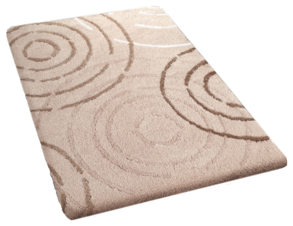 Non Slip Washable Bathroom Rug, Silk, Splash, Medium