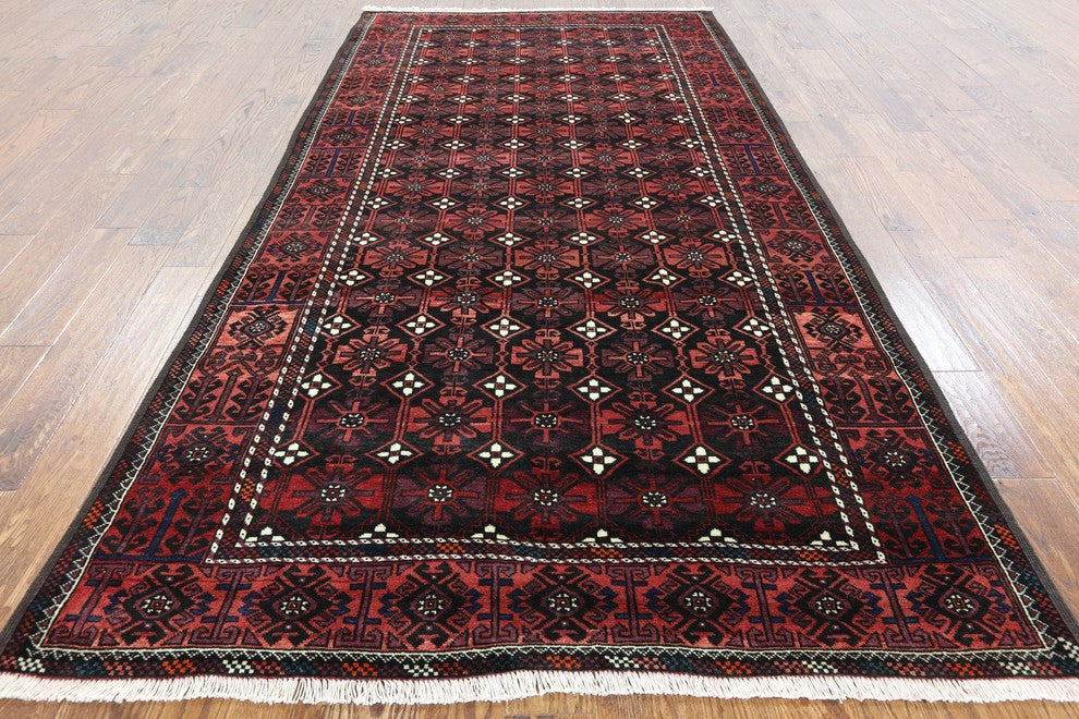 Oriental 5'x10' Persian Wool on Wool Rug, W2368
