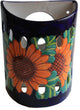 Sunflower Talavera Ceramic Sconce