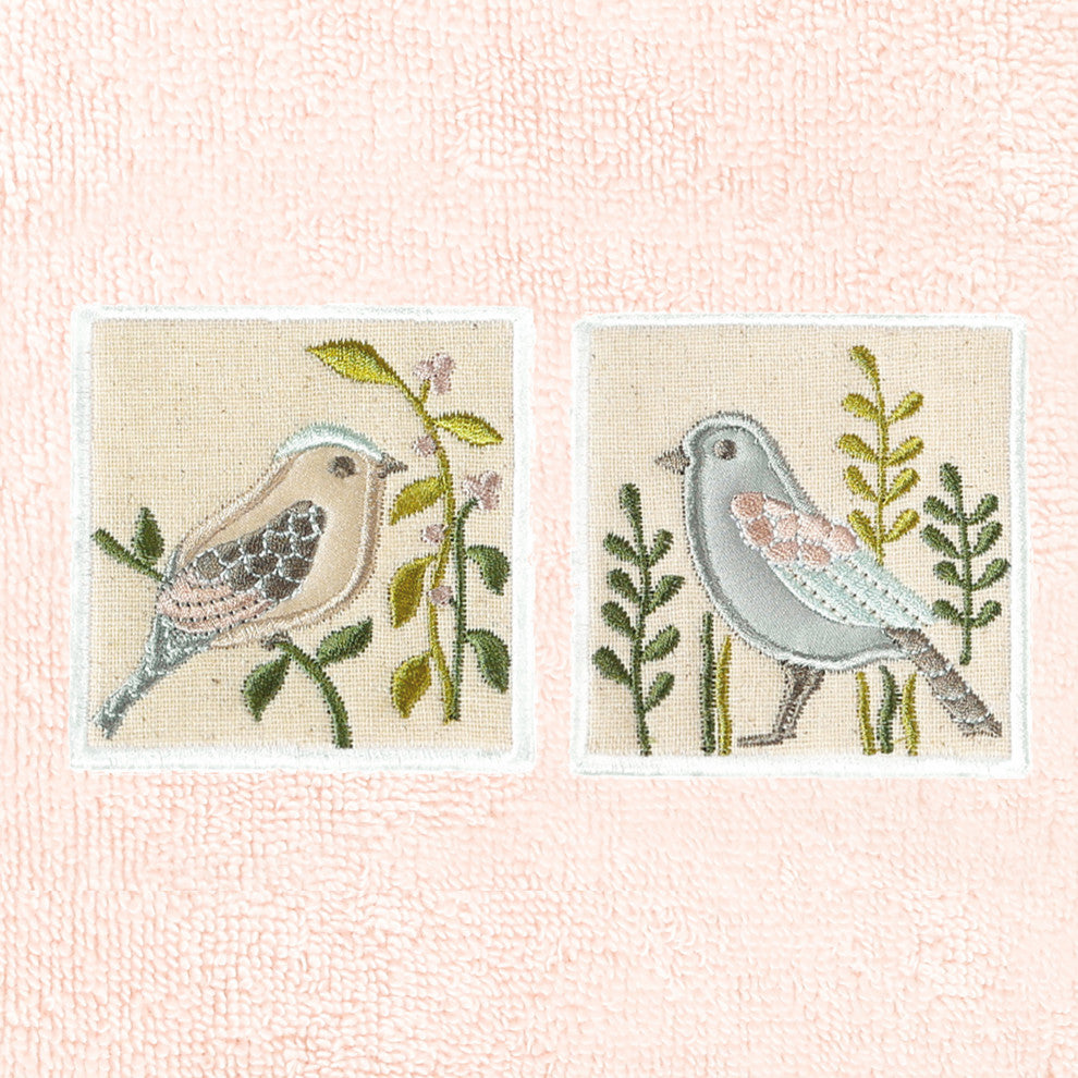 Linum Home Textiles 100% Turkish Cotton BELINDA 3PC Embellished Towel Set