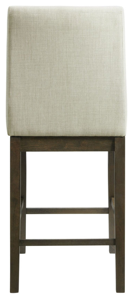 Simms Counter Height Side Chair Set, Walnut
