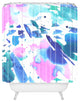Amy Sia Watercolor Splash Shower Curtain, 72"x69"