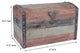 Large Wooden Storage Trunk