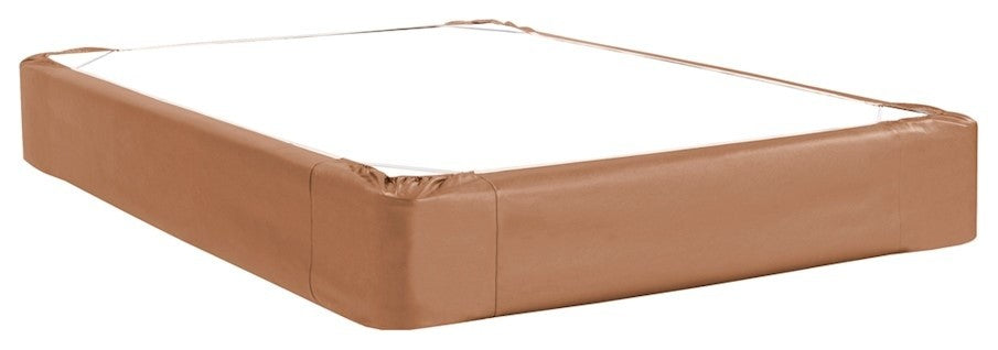 Howard Elliott Luxe Bronze Queen Boxspring Cover