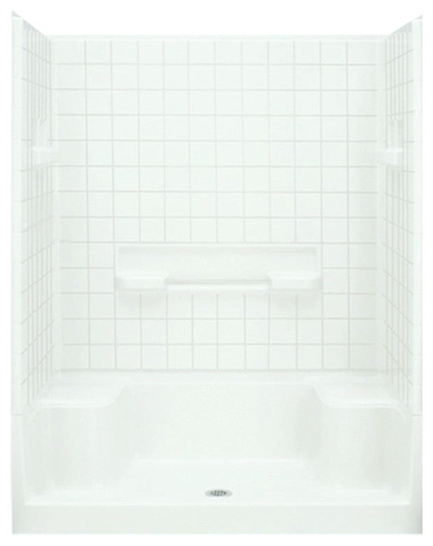 Sterling  Advantage 76"x34"x60" Vikrell Alcove Shower Kit