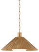 Troy Lighting Woodside Pendant Patina Brass, 22"Lx22"Wx13.25"H