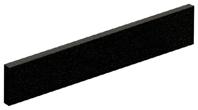 19" Vanity Top Left-Hand Side Splash, Absolute Black