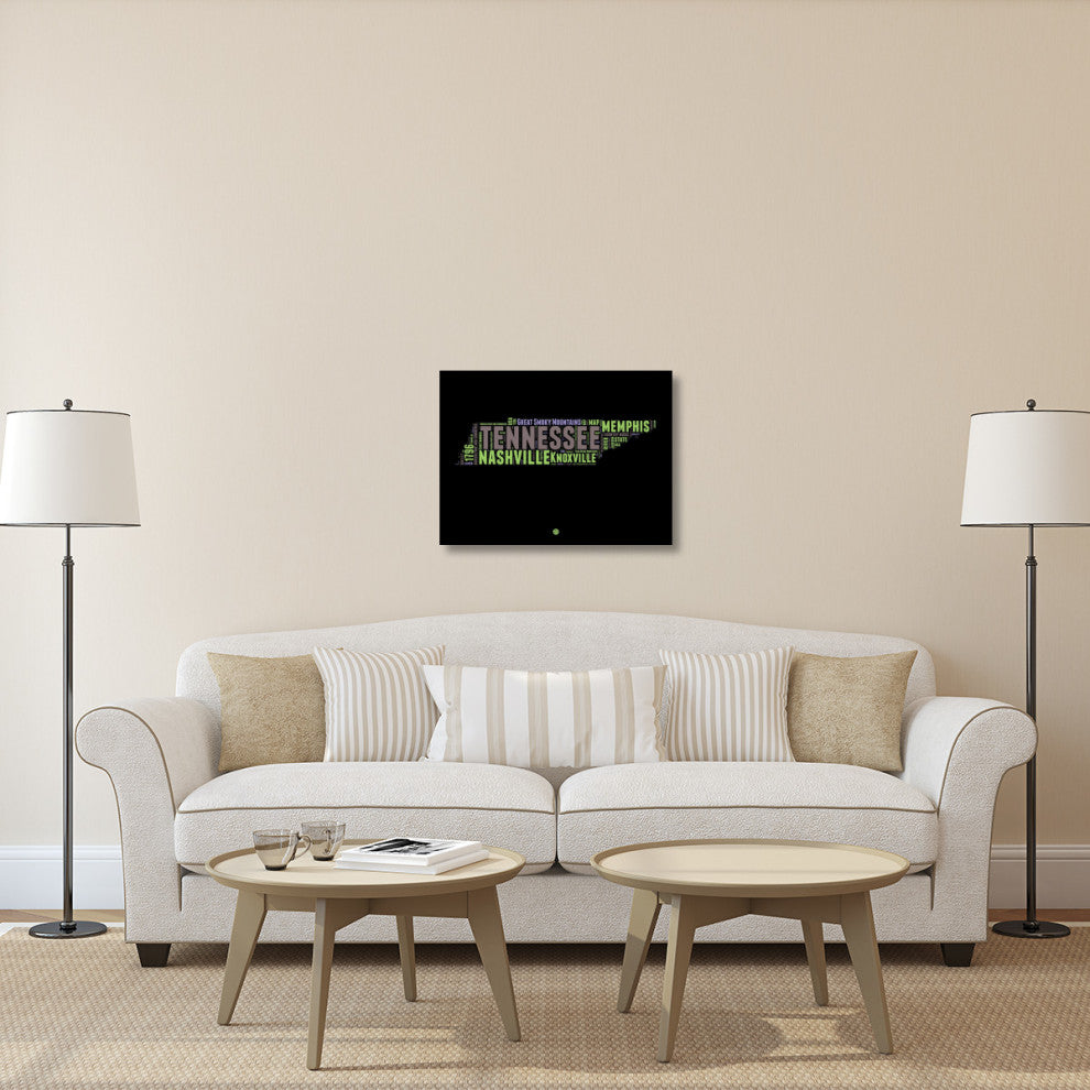 "Tennessee Word Cloud 1" Fine Art Print