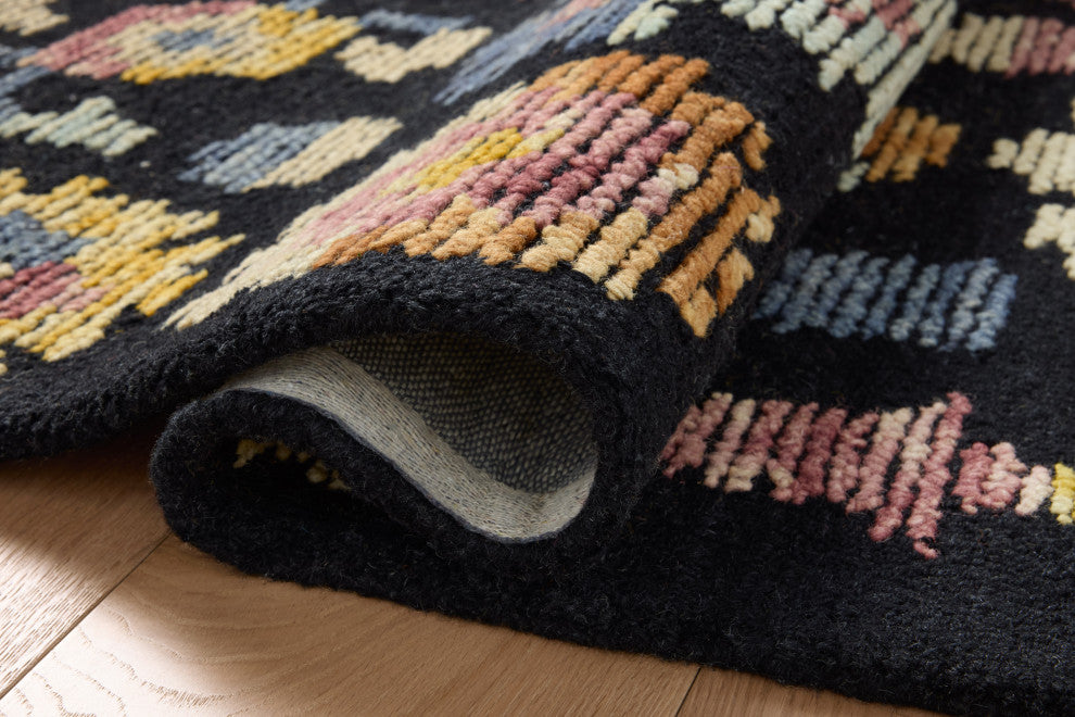 Loloi Tilly Midnight / Multi 7'-9" x 9'-9" Area Rug