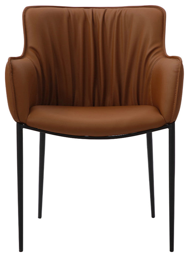 Tiffany Dining Armchair, Brown