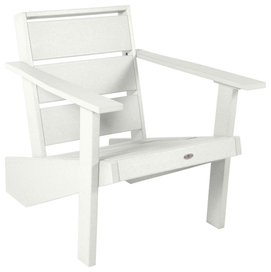 Haven Modern Adirondack Chair, Coconut White
