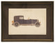 Full Car Pull Out, Copper And Black Shadowbox