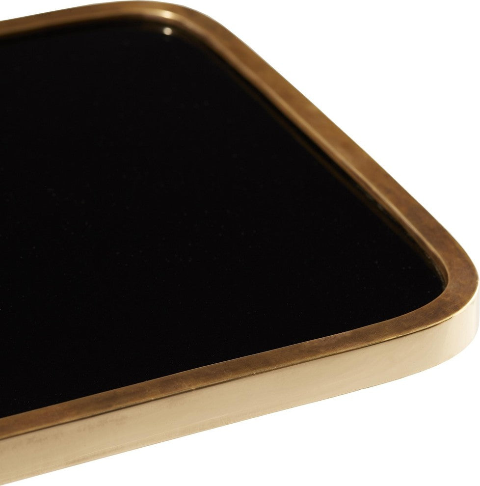 Kaela Rectangle Accent Table, Gold