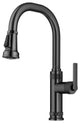 Sellette Pull-Down Kitchen Faucet, Spot Free Black Stainless, Model Kpf-4102sfsb