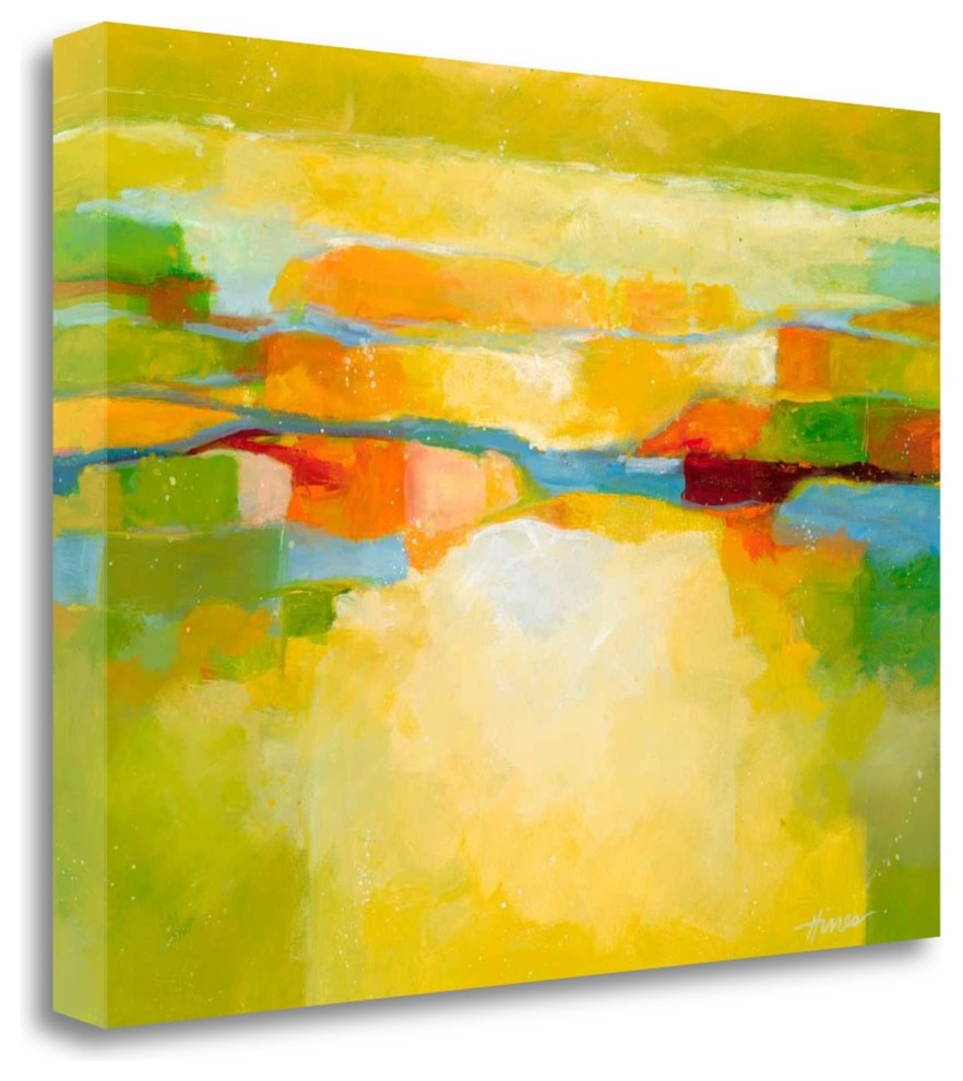 "Greener Pastures" By Hines, Giclee Print on Gallery Wrap Canvas, Ready to Hang