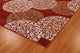 Melody Red Rug, 5'3"x7'7"