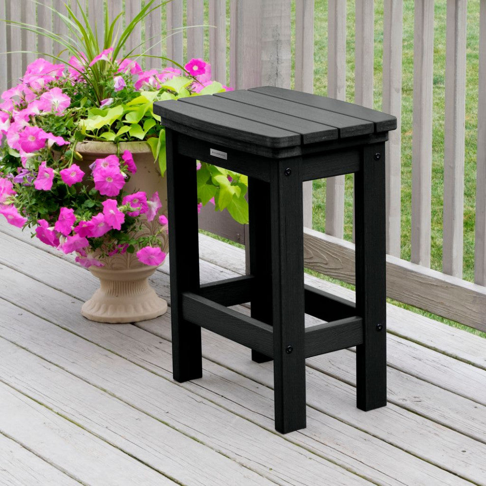 Lehigh Stool, Black, Counter Height