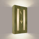 Spring Wall Sconce, Sagebrush and White Frost, Bulb Type: E12
