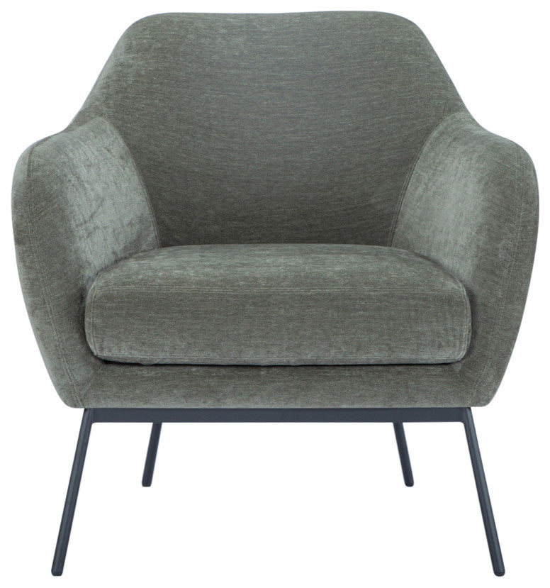 Metro, Zurich Accent Chair, Forest Green