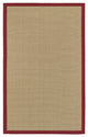 Bay Contemporary Area Rug, Red, 5'x8' Rectangle