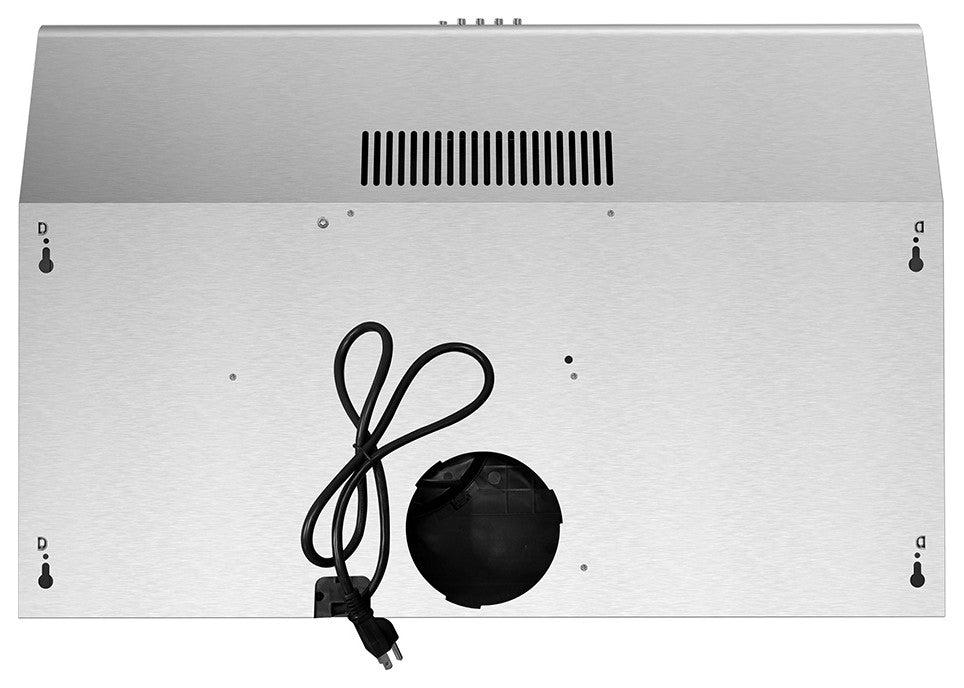 Streamline 30" Moncalieri Ductless Undermount Range Hood, Stainless Steel