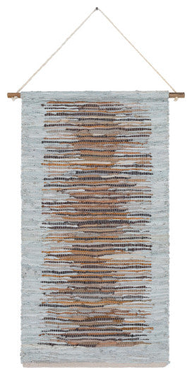 Santos SNO-1000 Wall Hanging, Gray and Brown, 44"x22"