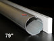 79" Aluminum Roller Shade Blind Rod With Bottom Weight Bar