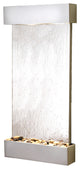 Whispering Creek Water Feature by Adagio, Silver Mirror, Silver Metallic