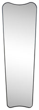 Alfie Rectangular Metal Framed Wall Mounted Full-Length Mirror