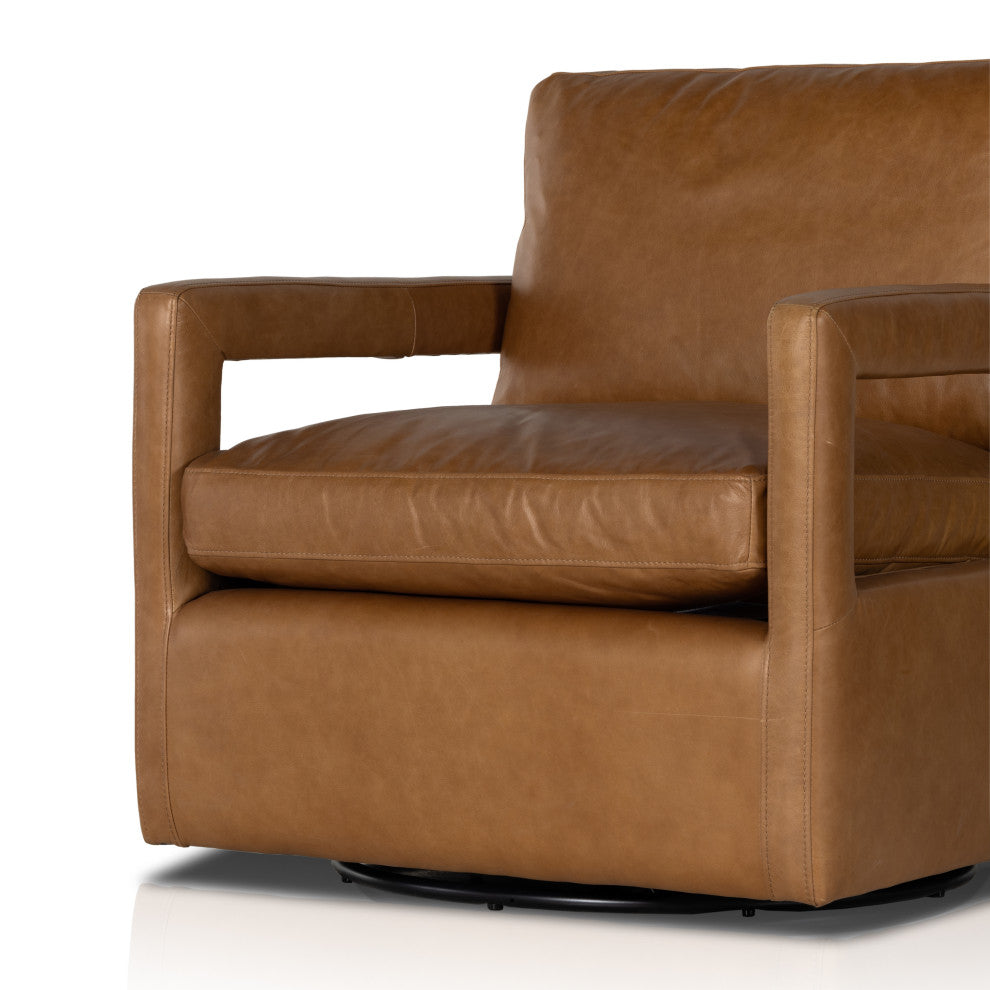 Olson Swivel Chair-Sonoma Butterscotch