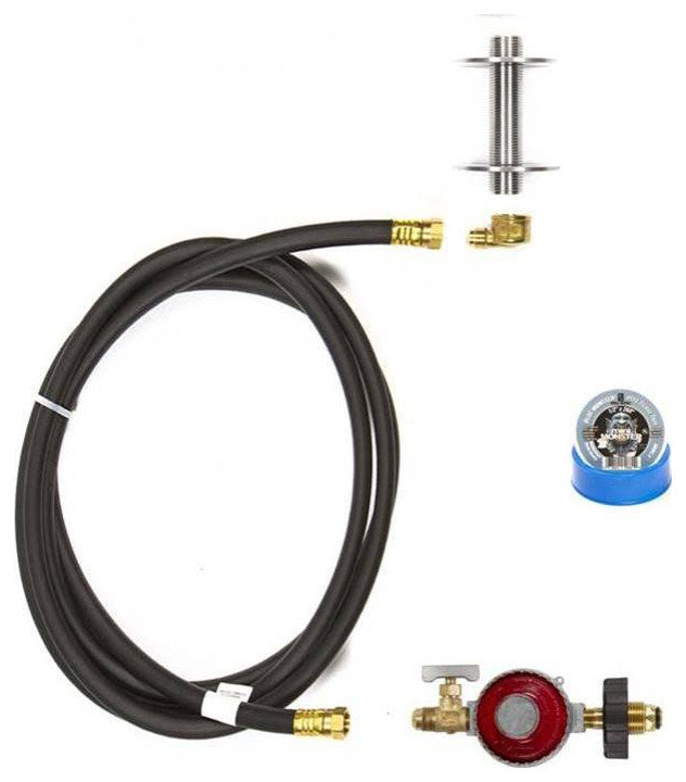 Universal Propane Complete Basic Propane Fire Pit Connection Kit