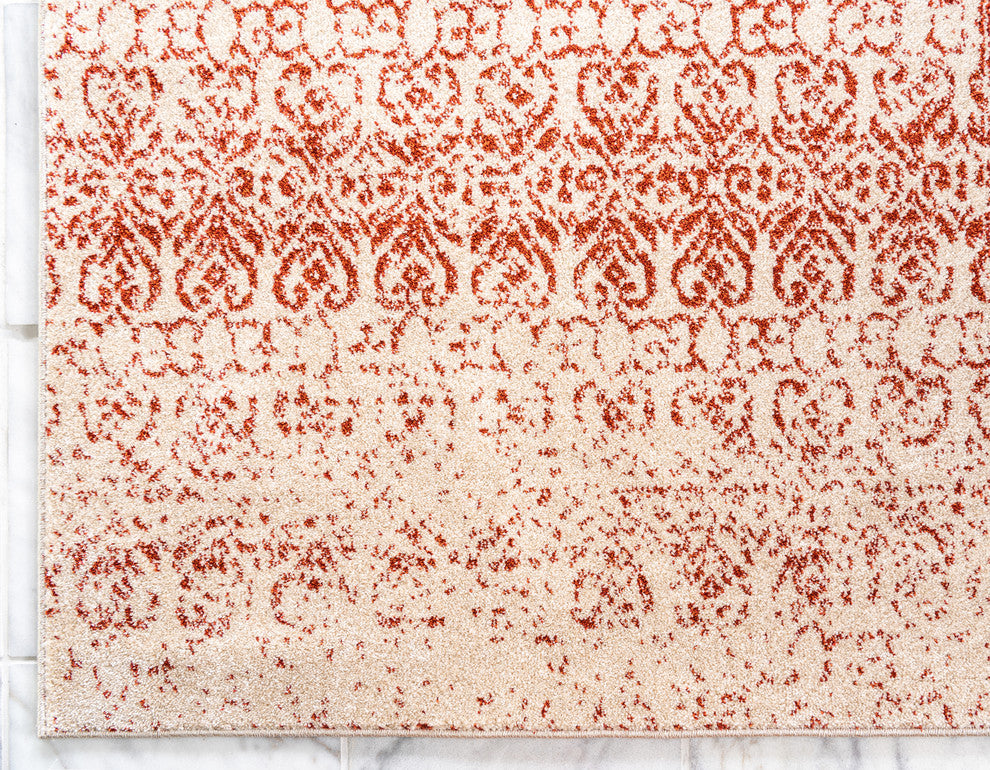 Unique Loom Red Del Mar Jennifer 2' 2 x 3' 0 Area Rug