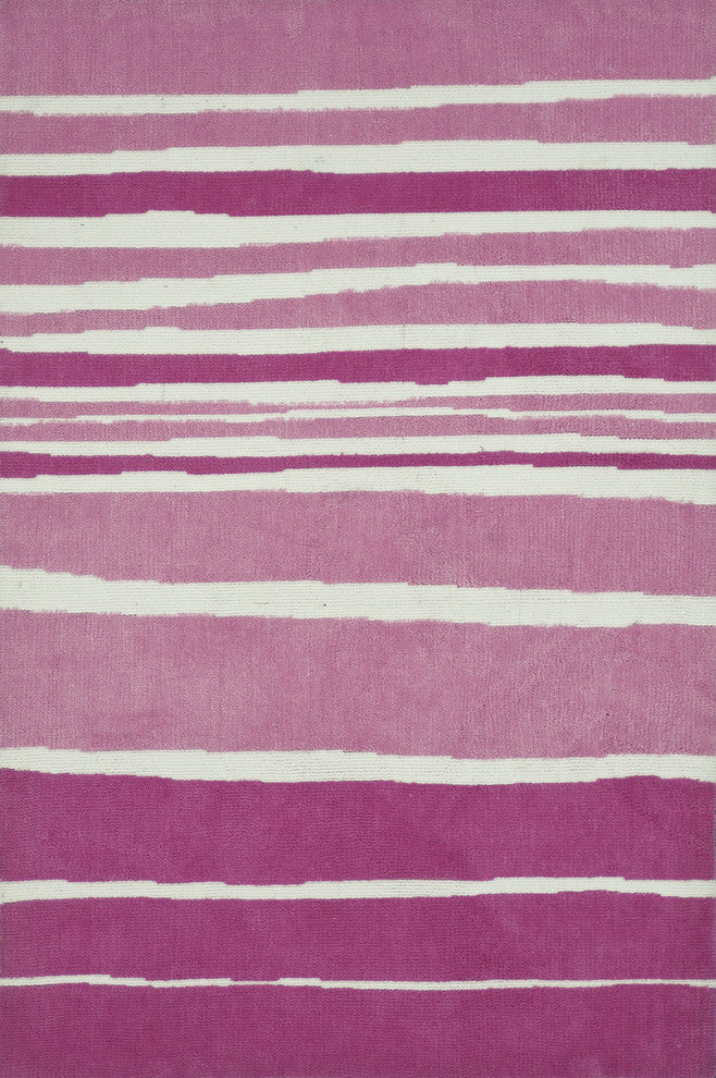 Piper PI-02 TickleMePink Area Rug, 5'x7'