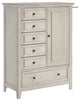 San Mateo 6-Drawer Wooden Youth Chest, Rustic White