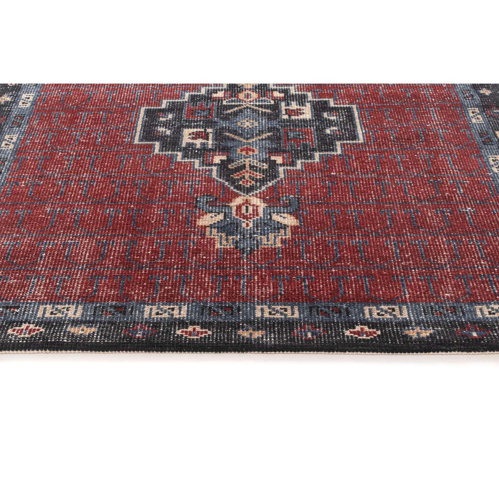 Tuscany Eza Area Rug, Red, 2'x3'