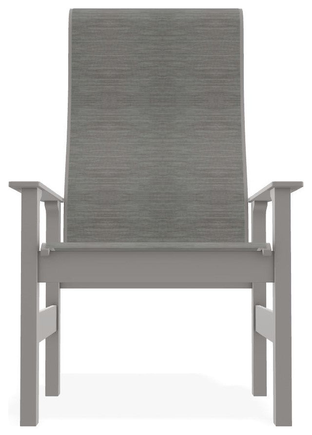 Leeward Sling Outdoor Supreme Armchair, Sicily/Warm Gray