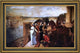Edgar Degas Semiramis Building Babylon Framed Premium Canvas Print, 16"x24"