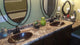 19" Hand Forged Oval Copper Bath Sink Drop In Installation