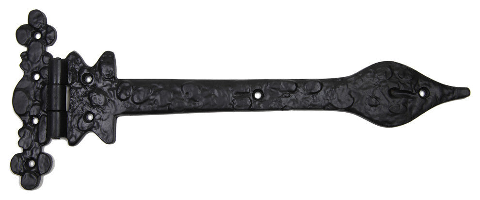 Antique Tee Hinges, 9", Pair