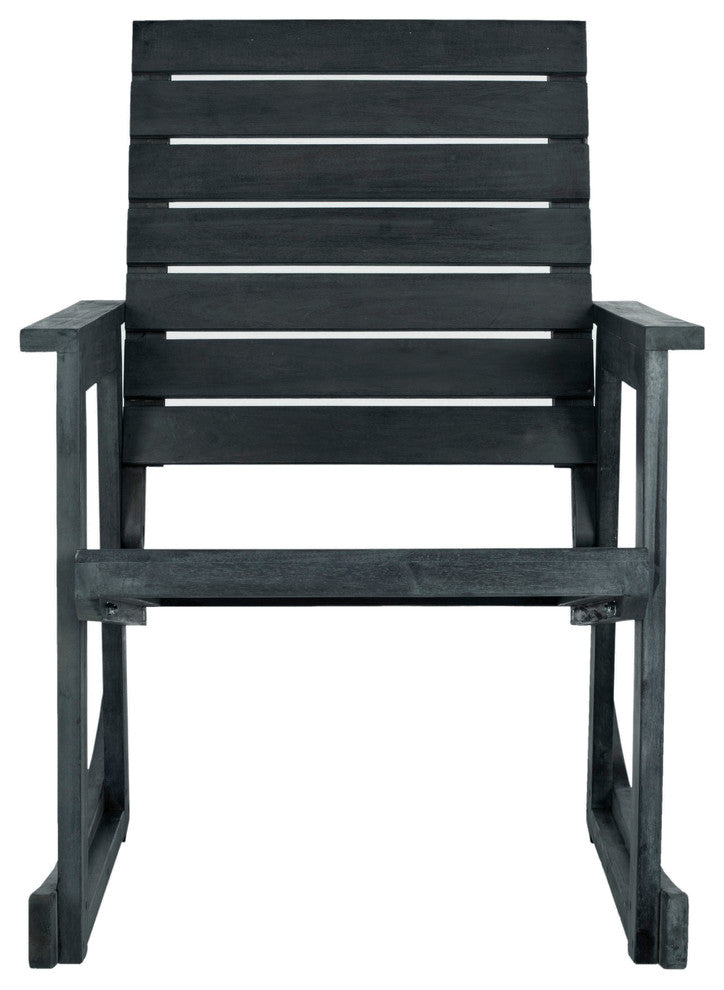 Safavieh Alexei Rocking Chair, Dark Slate Gray
