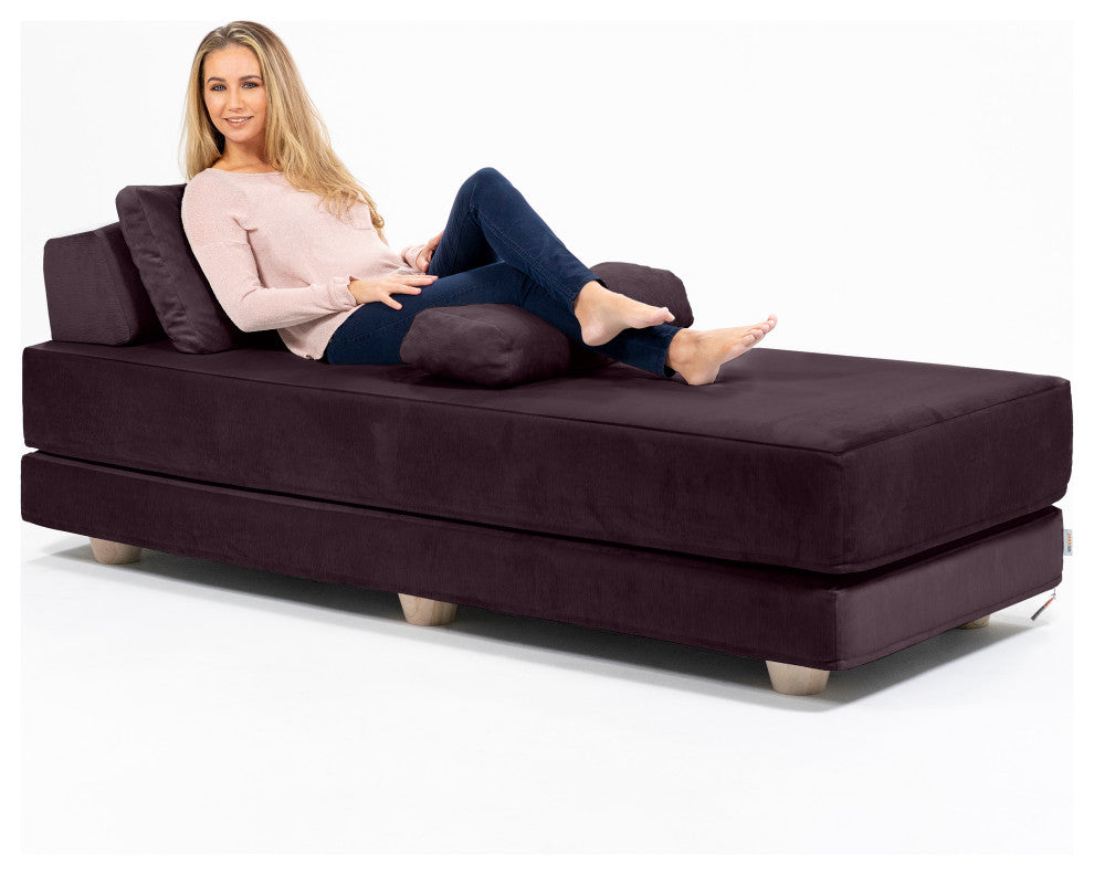 Jaxx Balshan Chaise Lounge Daybed, Pinot