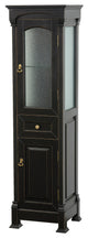 Bathroom Linen Tower With Cabinet Storage