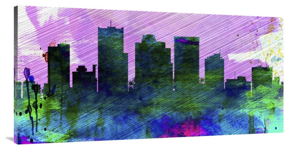 "Phoenix City Skyline" Fine Art Print
