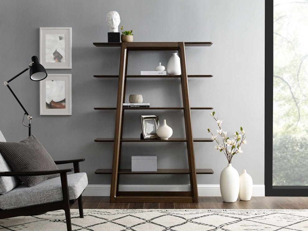 Currant Bookshelf, Black Walnut
